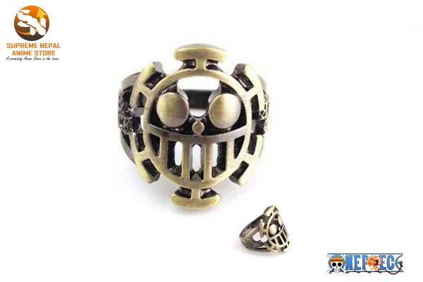 One Piece Pirate Heart Metal Ring AS2302