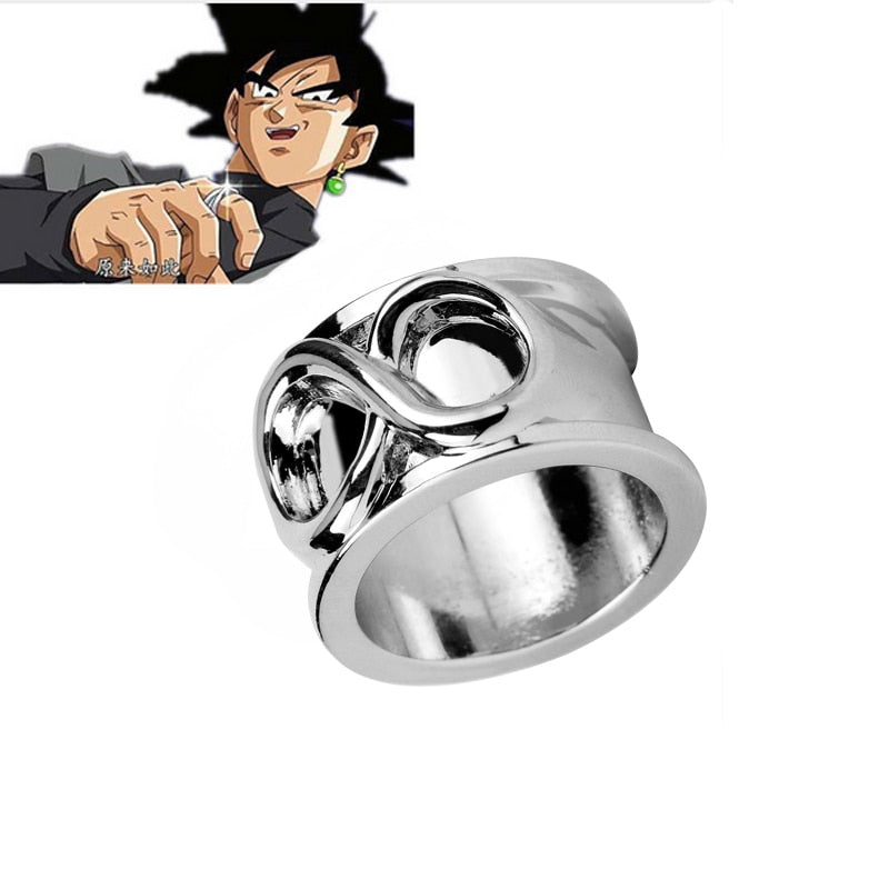 Dragon Ball Z Time Finger Ring - Black Son Goku Cosplay Accessories AP2302 Default Title Official ANIME RING Merch